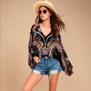 ISO Free People Beneath the Sea BLACK L